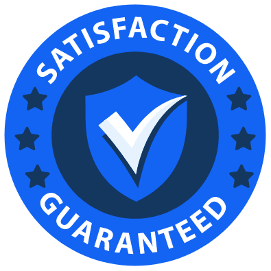 satisfaction guaranteed badge